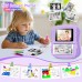 Hangrui Kinderkamera Sofortbildkamera, 14MP Sofortbildkamera Kinder mit 32G Karte & Druckpapier, 1080P Kamera Kinder Sofortdruck mit Farbige Stifte, Geschenk für 3-12 Jungen und Mädchen