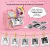 Hangrui Kinderkamera Sofortbildkamera, 1080P 2,4 Zoll Bildschirm Mit 32G Speicherkarte & 3 Rollen Druckpapier, Digitalkamera Mit 5 Farbige Stifte - Geschenk Für Kinder