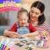Hangrui Kinderkamera Sofortbildkamera, 1080P 2,4 Zoll Bildschirm Mit 32G Speicherkarte & 3 Rollen Druckpapier, Digitalkamera Mit 5 Farbige Stifte - Geschenk Für Kinder