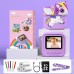 Kinderkamera, Hangrui Sofortbildkamera Kinder, 14MP 3,0 Zoll Bildschirm Kinderkamera Sofortbildkamera mit 32G Karte & Druckpapier, Kamera Kinder Sofortdruck mit 5 Farbige Stifte Geschenk für Kinders
