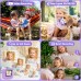 Kinderkamera, Hangrui Sofortbildkamera Kinder, 14MP 3,0 Zoll Bildschirm Kinderkamera Sofortbildkamera mit 32G Karte & Druckpapier, Kamera Kinder Sofortdruck mit 5 Farbige Stifte Geschenk für Kinders