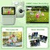 Hangrui Kinderkamera Sofortbildkamera, 1080P 2,4 Zoll Bildschirm mit 32G Speicherkarte & 3 Rollen Druckpapier, Digitalkamera mit 5 Farbige Stifte - Geschenk für Kinder