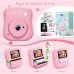 Hangrui Kinderkamera Sofortbildkamera, 14MP Sofortbildkamera Kinder mit 32G Karte & Druckpapier, 1080P Kamera Kinder Sofortdruck mit Farbige Stifte, Geschenk für 3-12 Jungen und Mädchen