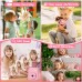 Hangrui Kinderkamera Sofortbildkamera, 14MP Sofortbildkamera Kinder mit 32G Karte & Druckpapier, 1080P Kamera Kinder Sofortdruck mit Farbige Stifte, Geschenk für 3-12 Jungen und Mädchen