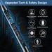 Hangrui Elektronisches Feuerzeug, Winddichte Flammenlose Plasma Kerzenanzünder, USB Aufladbar, Schwarz, Modern, Elektronische und mechanische Bauteile