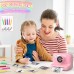 Hangrui Sofortbildkamera Kinder, 2,4 Zoll Bildschirm Kinderkamera Sofortbildkamera mit 32G Karte & Druckpapier, 1080P Kamera Kinder Sofortdruck mit Farbige Stifte, Geschenk für Kinders 3-12 Jahren