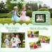 Hangrui Sofortbildkamera Kinder, 2,4 Zoll Bildschirm Kinderkamera Sofortbildkamera mit 32G Karte & Druckpapier, 1080P Kamera Kinder Sofortdruck mit Farbige Stifte, Geschenk für Kinders 3-12 Jahren